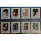 Planche de timbres collector - Série Aumôniers militaires